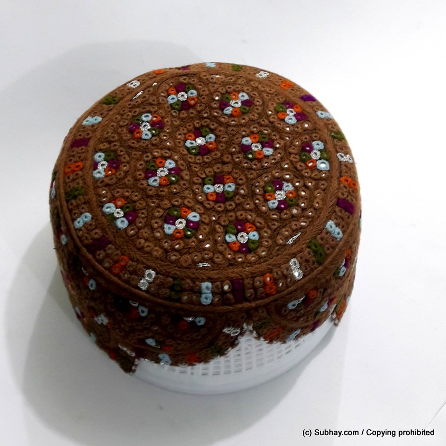 Yaqoobi Ghotki / Zardari Sindhi Cap / Topi (Hand Made) MK-529